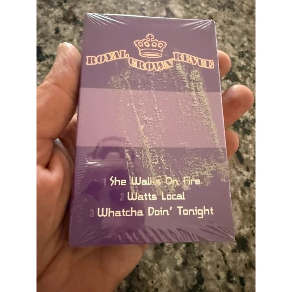 Royal Crown Revue She Walks On Fire Cassette Tape